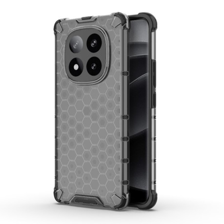 Противоударный чехол Honeycomb на Xiaomi Redmi Note 14 Pro+ 5G - черный