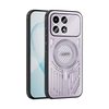 Чехол ABEEL Ice Fox Series с MagSafe и охлаждением на Xiaomi Redmi K90/Poco F8 Pro — розовый/фиолетовый