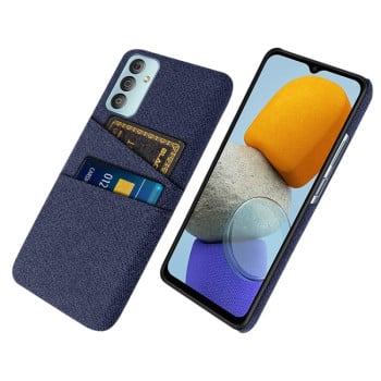 Протиударний чохол Cloth Texture with Dual Card Slots Samsung Galaxy M23 5G - синій