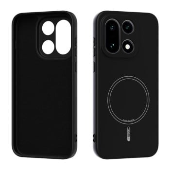 Силиконовый чехол ABEEL с MagSafe и мягким покрытием на OnePlus 15 — чёрный