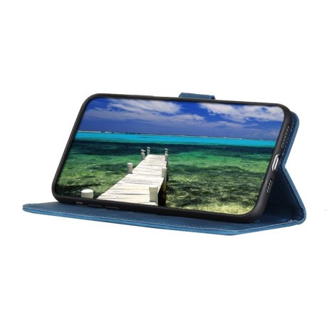 Чехол-книжка KHAZNEH Cowhide Texture на Vivo S12 / V23 5G - синий