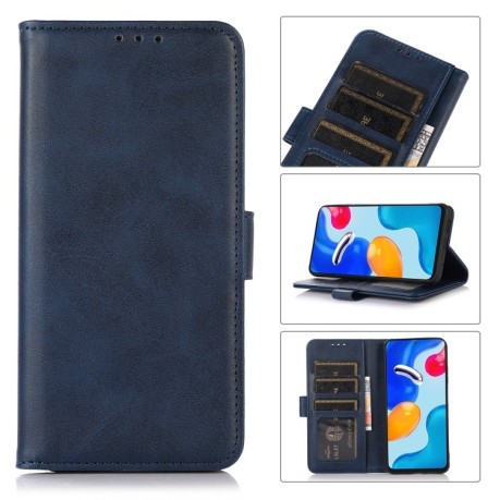 Чохол-книжка Cow Texture Leather для Realme 9 Pro/OnePlus Nord CE 2 Lite 5G - синій