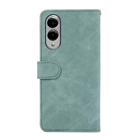 Чохол-книжка ABEEL Color Block Magnetic RFID Leather для Samsung Galaxy S25 Edge 5G - зелений