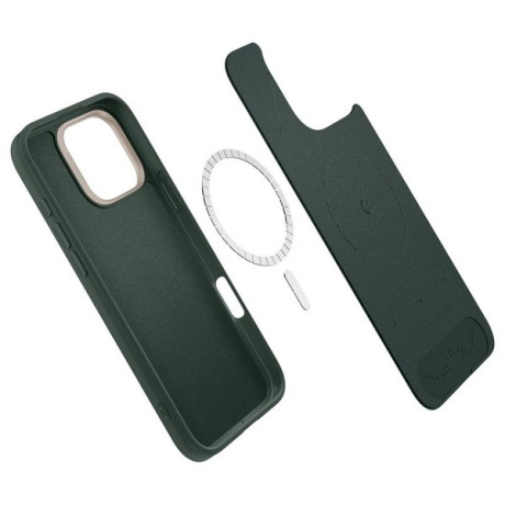 Оригинальный чехол Spigen Cyrill Kajuk (Magsafe) для iPhone 16 Pro Max - Green