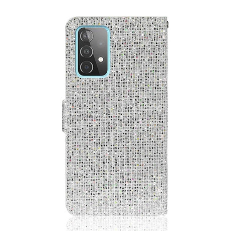Чохол-книжка Powder Glitter для Samsung Galaxy A33 5G - сріблястий