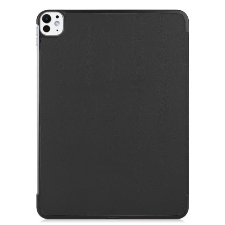 Чохол-книжка Custer Pattern Pure Color на iPad Pro 11 2024 - чорний