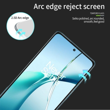 Захисне скло PINWUYO 9H 3D Full Screen для OnePlus Nord CE4 Lite - чорне