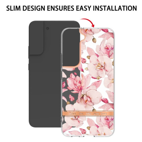 Протиударний чохол Flowers and Plants Series для Samsung Galaxy S22 Plus - Pink Gardenia