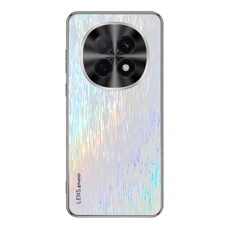 Противоударный чехол Dazzling Acrylic Shockproof на OPPO A5 Pro - белый