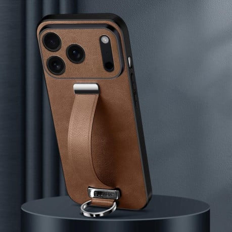 Чехол SULADA Tide Cool Series на iPhone 17 Pro Max - коричневый