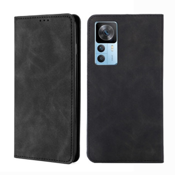 Чохол-книжка Retro Skin Feel Business Magnetic Xiaomi Redmi K50 Ultra/Xiaomi 12T/Xiaomi 12T Pro - чорний