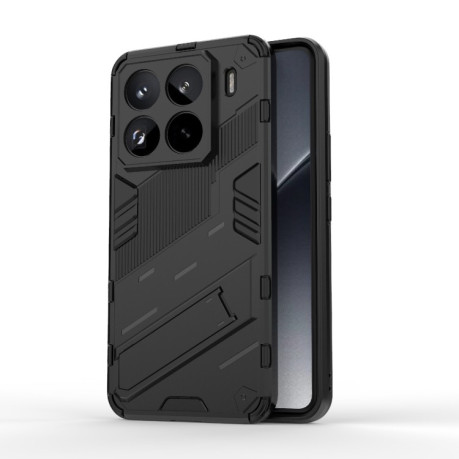 Противоударный чехол Punk Armor для Xiaomi 15 Pro 5G - черный