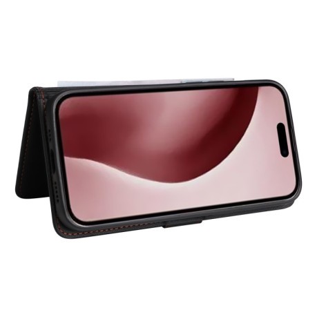 Чехол-книжка BETOPNICE BN-005 2 in 1 Detachable Imitate Genuine Leather для iPhone 16 Pro Max - черный