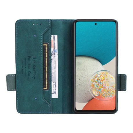 Чохол-книга Magnetic Clasp Flip для Samsung Galaxy A53 5G - зелений