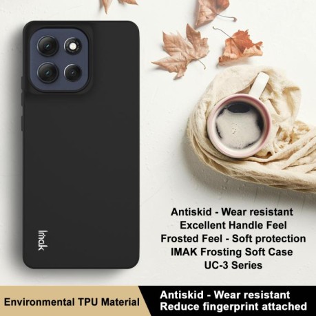 Силиконовый чехол IMAK UC-3 Series на Motorola Moto G86 Power - черный