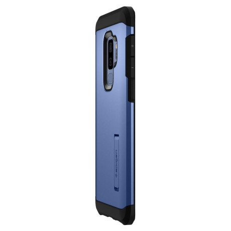 Оригинальный чехол Spigen Tough Armor Galaxy S9+ Plus Coral Blue