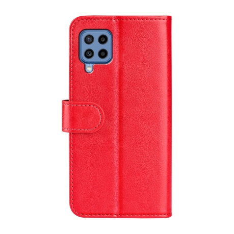 Чехол-книжка Texture Single для Samsung Galaxy M22 - красный