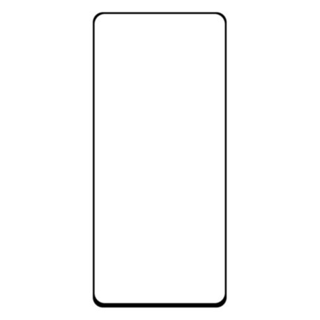 Защитное стекло 9D Full Glue Full Screen на Samsung Galaxy A71 5G/M54 - черное
