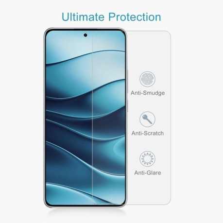 Защитное стекло 0.26mm 9H 2.5D на Xiaomi Redmi Note 14 4G/5G