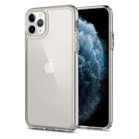 Оригінальний Чохол Spigen Ultra Hybrid для iPhone 11 Pro Max Crystal Clear (прозорий)