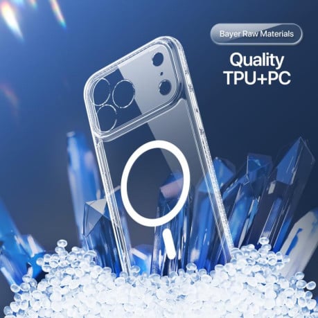 Чехол DUX DUCIS Clin Series с Magsafe на iPhone 17 Pro - прозрачный