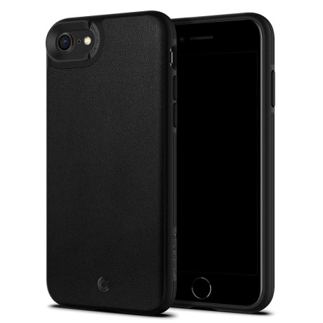 Оригинальный чехол Spigen Ciel Leather Brick для IPhone 7/8/SE 3/2 2022/2020 Black