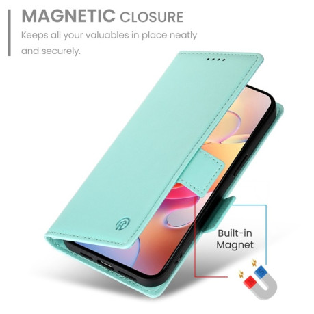 Чохол-книжка Side Buckle Magnetic Frosted Leather  для Samsung Galaxy A26 5G - зелений