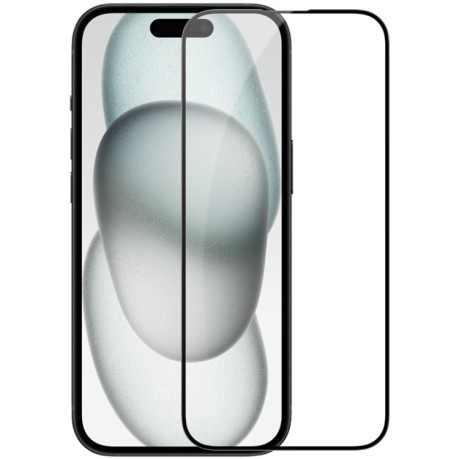 Защитное стекло Nillkin (CP+PRO) для iPhone 15 - черное