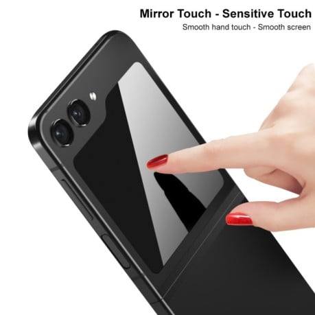 Захисне скло IMAK HD Anti-spy для Samsung Galaxy Flip 6 - чорне