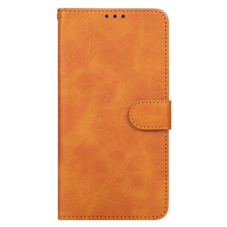 Чехол-книжка EsCase Leather для OPPO A58 4G - коричневый