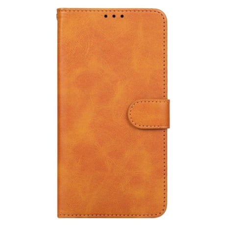 Чехол-книжка EsCase Leather для Xiaomi 14 Pro - коричневый