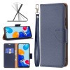 Чохол-книжка Litchi Texture Pure Color на Xiaomi Redmi Note 12S 4G / Note 11 - синій