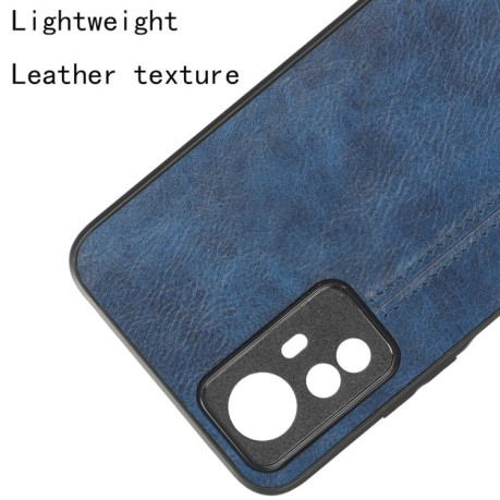 Ударозащитный чехол Sewing Cow Pattern для Xiaomi Redmi Note 12S 4G - синий