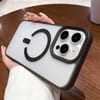 Чохол Dual-color MagSafe TPU Hybrid для iPhone 16 Pro – чорний