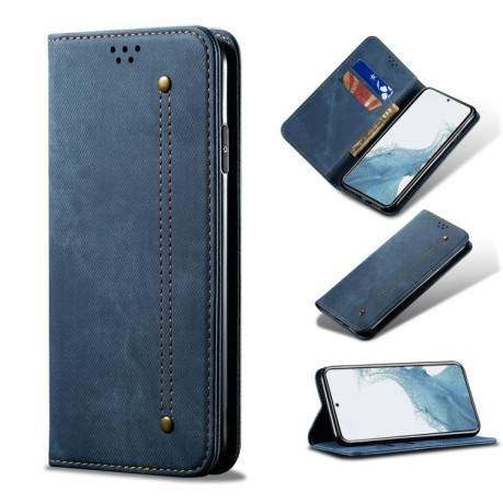 Чохол книжка Denim Texture Casual Style на Samsung Galaxy A54 5G - синій
