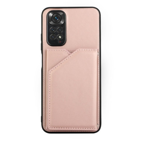 Противоударный чехол Skin Feel для Xiaomi Redmi Note 11/11S - розовое золото