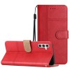 Чехол-книжка Business Style Cowhide для Samsung Galaxy A14 5G - красный