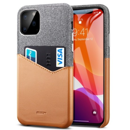 Чехол ESR Metro Wallet Series на iPhone 11 Pro Max -коричневый