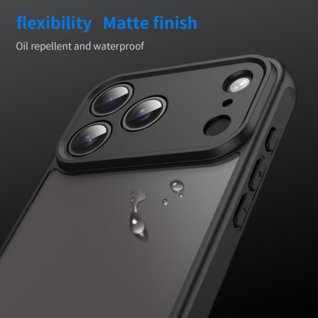Чехол Fan Dun Series TPU Hybrid PC на iPhone 17 Pro Max - черный
