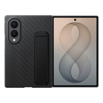 Оригінальний чохол Samsung Carbon Standing з підставкою на Samsung Galaxy Fold 8 — чорний(EF-XF971SBE)