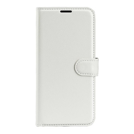 Чехол-книжка Litchi Texture Horizontal Flip Leather на Samsung Galaxy M16 / F16 - белый