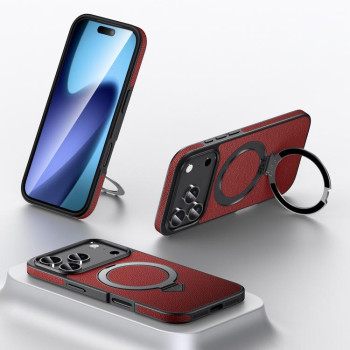 Чохол SULADA з магнітним тримачем MagSafe на iPhone 18 Pro Max — червоний