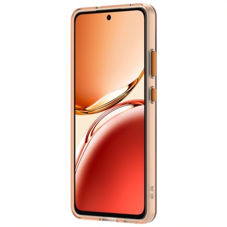 Противоударный чехол Candy Series для OPPO Reno12 F/12 FS 5G - оранжевый