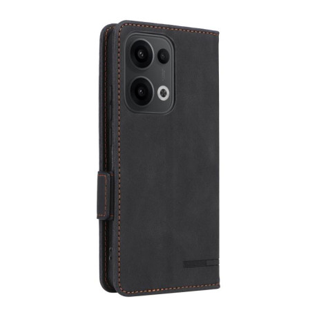 Чохол-книжка Magnetic Clasp Flip для OPPO Reno13 Pro - чорний