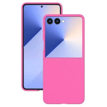 Чохол полімерний Kalebol Paint-sprayed Solid Color на Samsung Galaxy Filp 7 - пурпурно-червоний