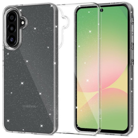 Чехол Tech-Protect FlexAir Hybrid для Samsung Galaxy A36 5G - Clear-Glitter
