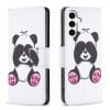 Чохол-книжка Colored Drawing Pattern для Samsung Galaxy S23 FE 5G - Panda