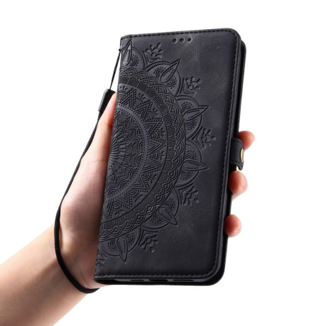 Чохол-книжка Totem Embossed Magnetic Leather для Xiaomi 15 Pro - чорний