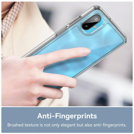 Протиударний чохол Colorful Acrylic Series Samsung Galaxy M06 5G - прозорий