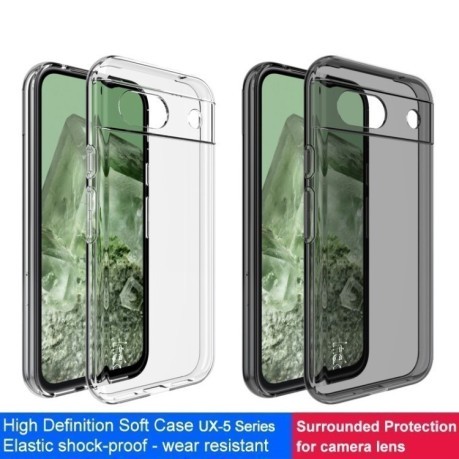 Протиударний чохол IMAK UX-5 Series для Google Pixel 8a - прозорий